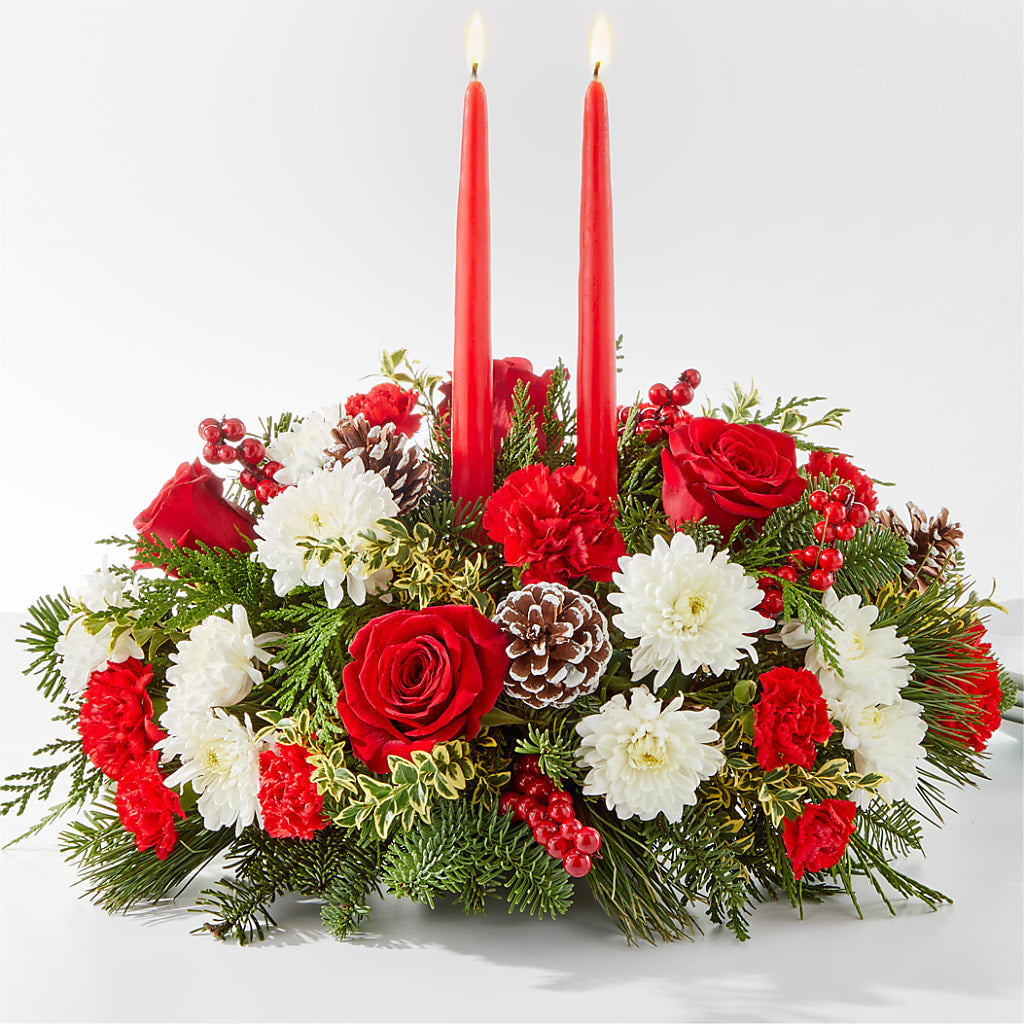 Holiday Soiree Centerpiece – Thompson Country Florist, Wintersville OH