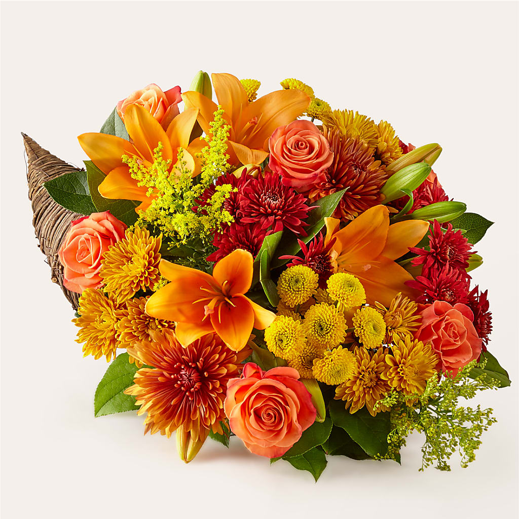 Feast of Color Cornucopia – Thompson Country Florist, Wintersville OH