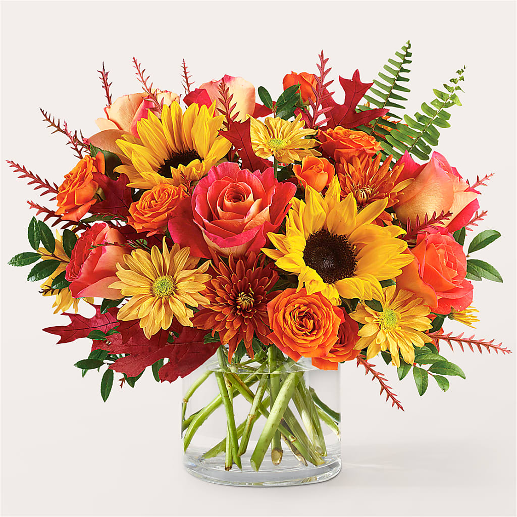 Fall Campfire Bouquet – Thompson Country Florist, Wintersville OH