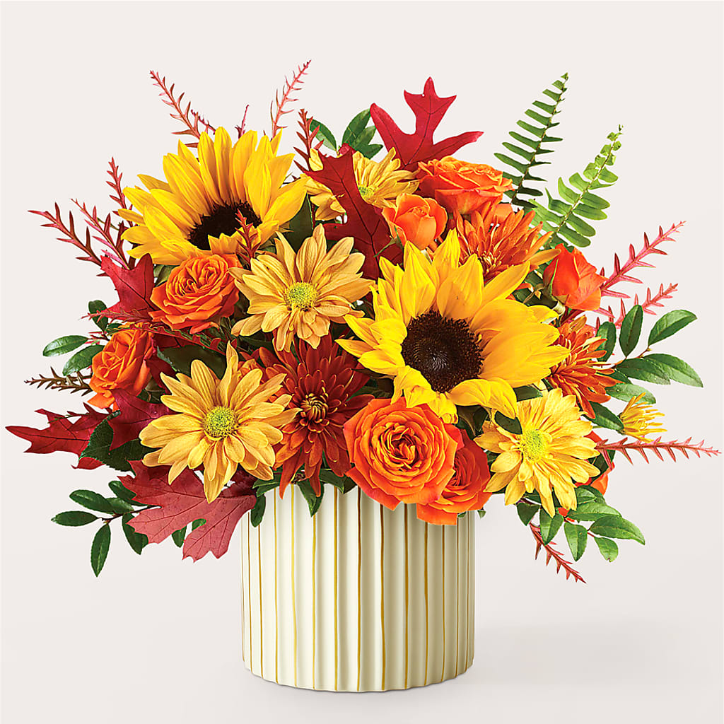 Fall Campfire Bouquet – Thompson Country Florist, Wintersville OH