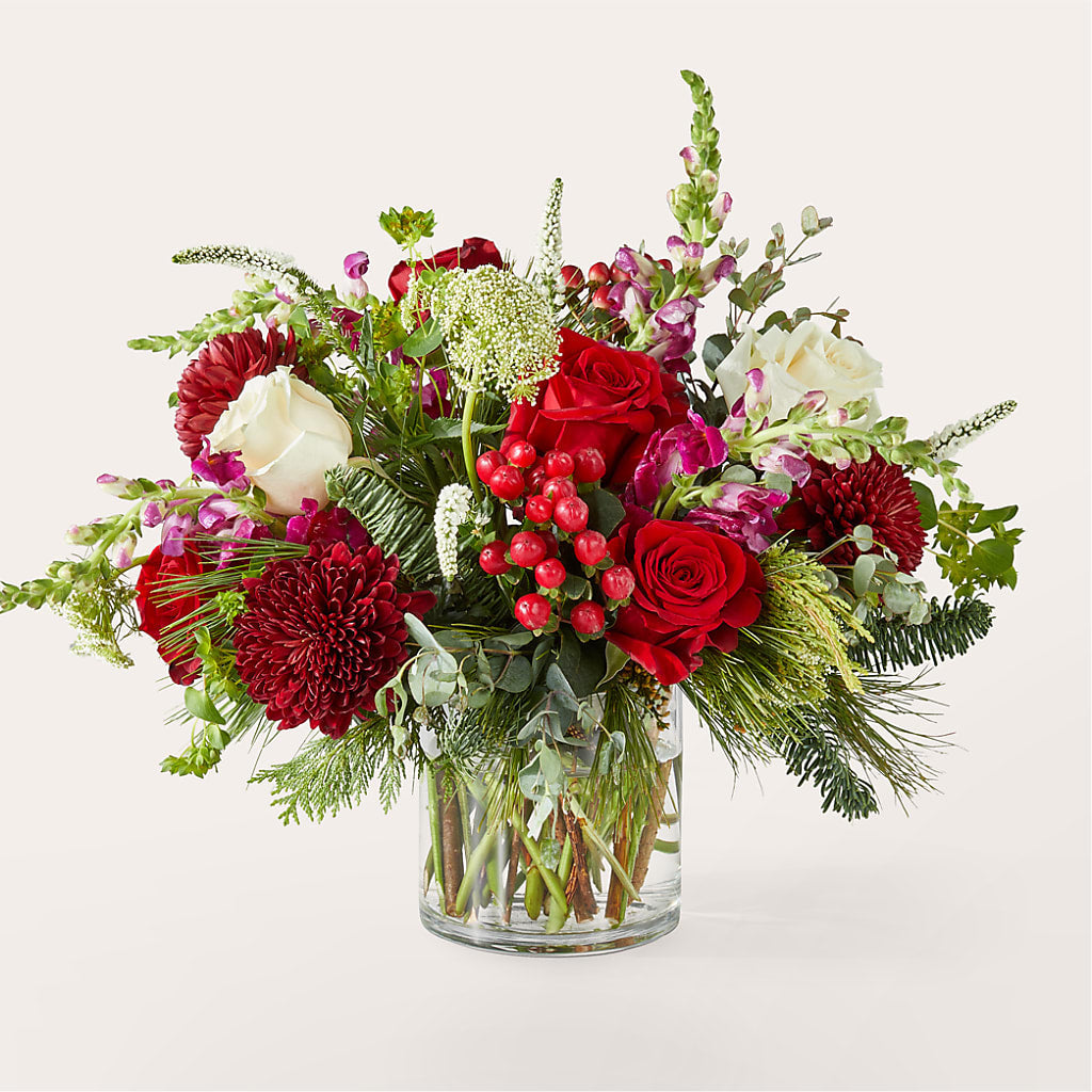 Cranberry Fizz Bouquet – Thompson Country Florist, Wintersville OH