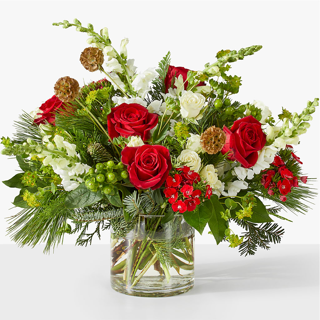 Deck the Halls Bouquet – Thompson Country Florist, Wintersville OH