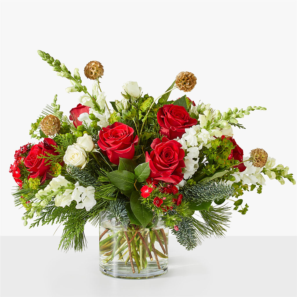 Deck the Halls Bouquet – Thompson Country Florist, Wintersville OH