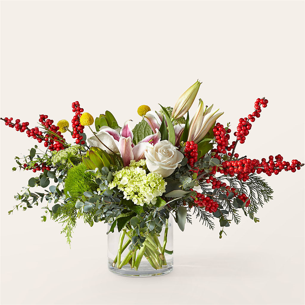 Berry & Bright Bouquet – Thompson Country Florist, Wintersville OH