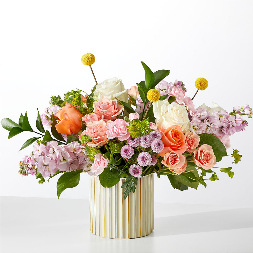 French Market Bouquet with Ivory Vase – Thompson Country Florist, Wintersville OH