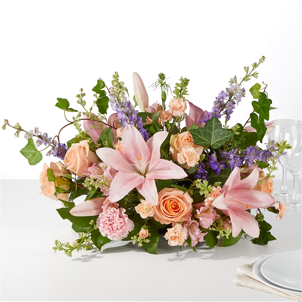 Blossom Time Centerpiece – Thompson Country Florist, Wintersville OH