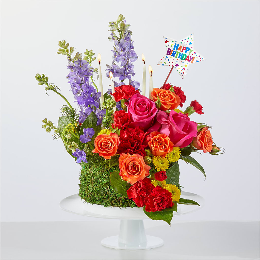 Best Year Yet Floral Cake – Thompson Country Florist, Wintersville OH