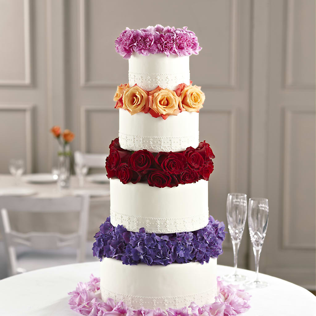 Infinite Love Cake Décor – Thompson Country Florist, Wintersville OH