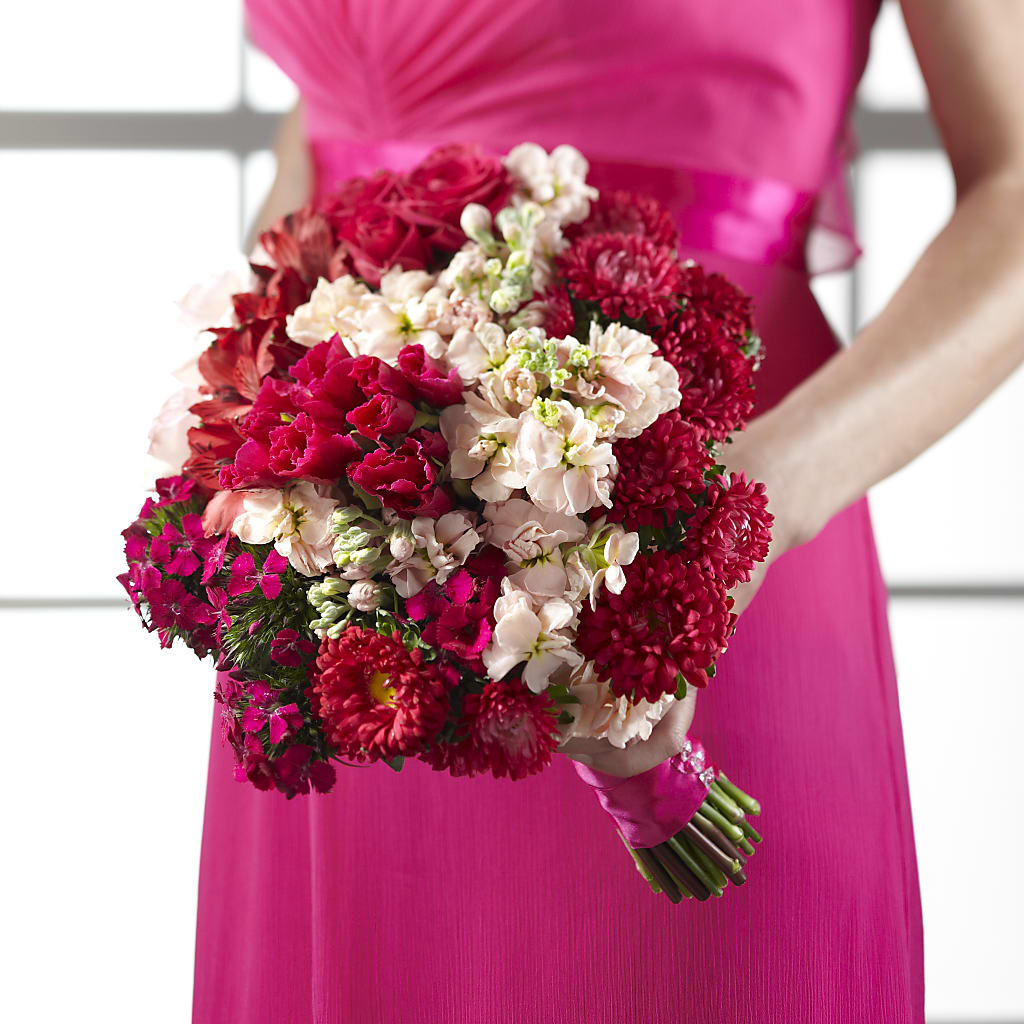 Pink Effervescence Bouquet – Thompson Country Florist, Wintersville OH