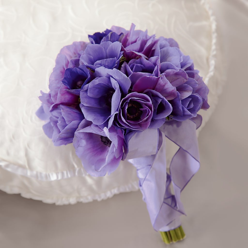 Purple Passion Bouquet – Thompson Country Florist, Wintersville OH