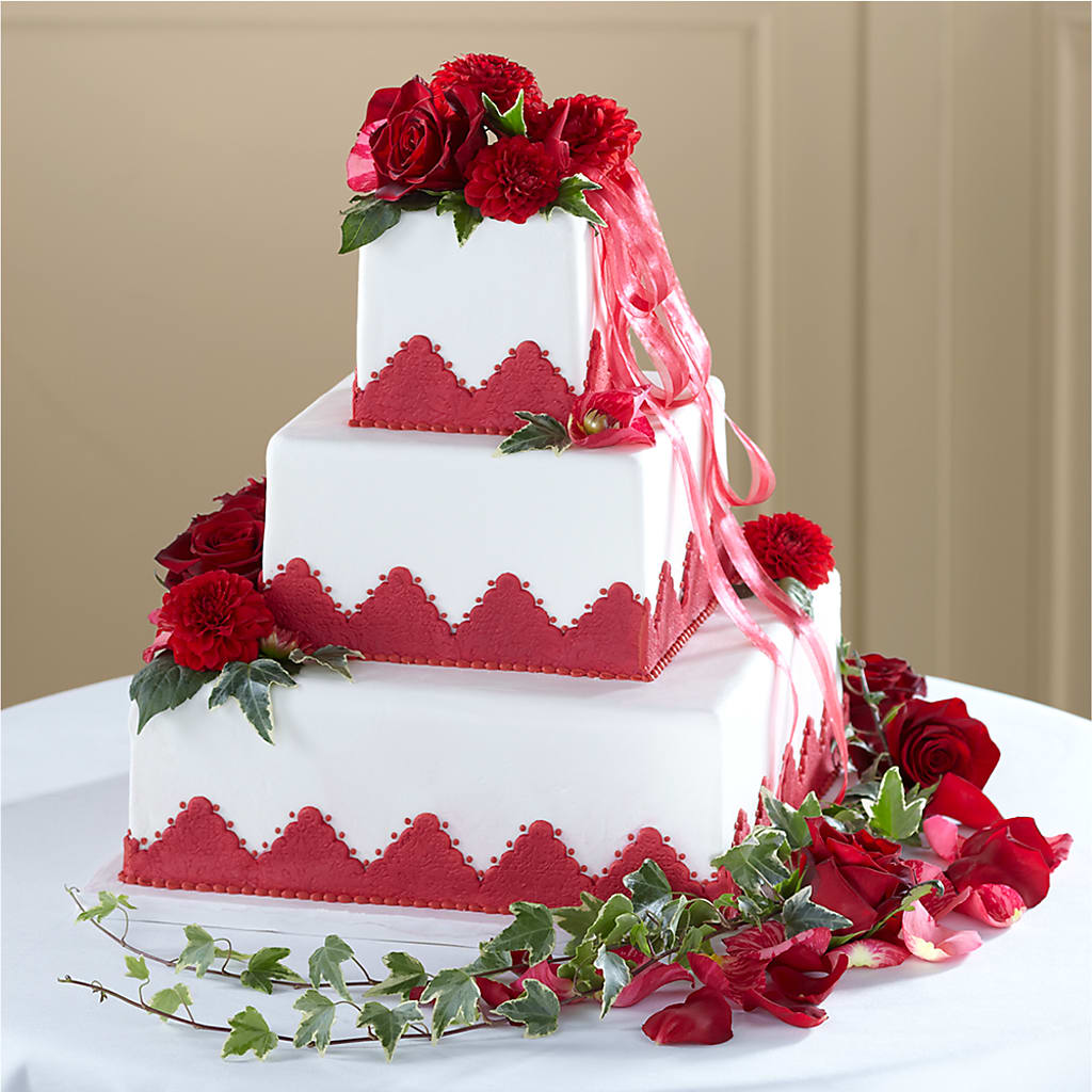 Forever Happiness Cake Decor – Thompson Country Florist, Wintersville OH