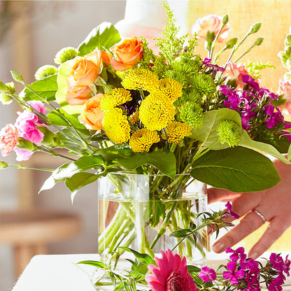 Bold & Bright – A Florist Original –  Thompson Country Florist, Wintersville OH