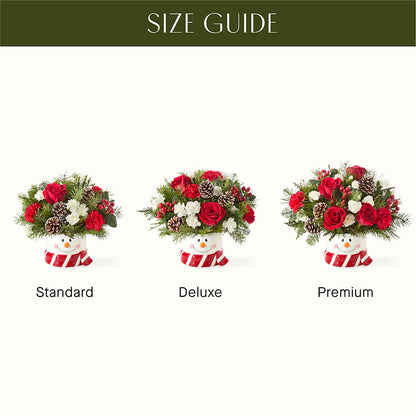 Jolly Snowman Bouquet –  Thompson Country Florist, Wintersville OH