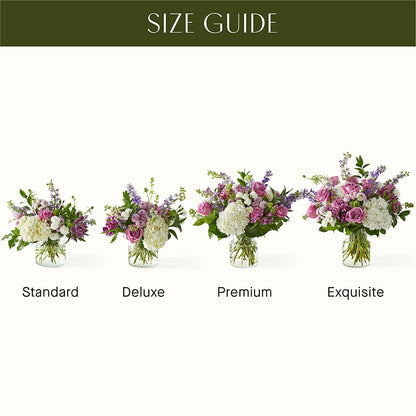 Violet Caress Bouquet –  Thompson Country Florist, Wintersville OH