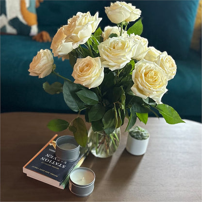 Long Stem Yellow Rose Bouquet –  Thompson Country Florist, Wintersville OH