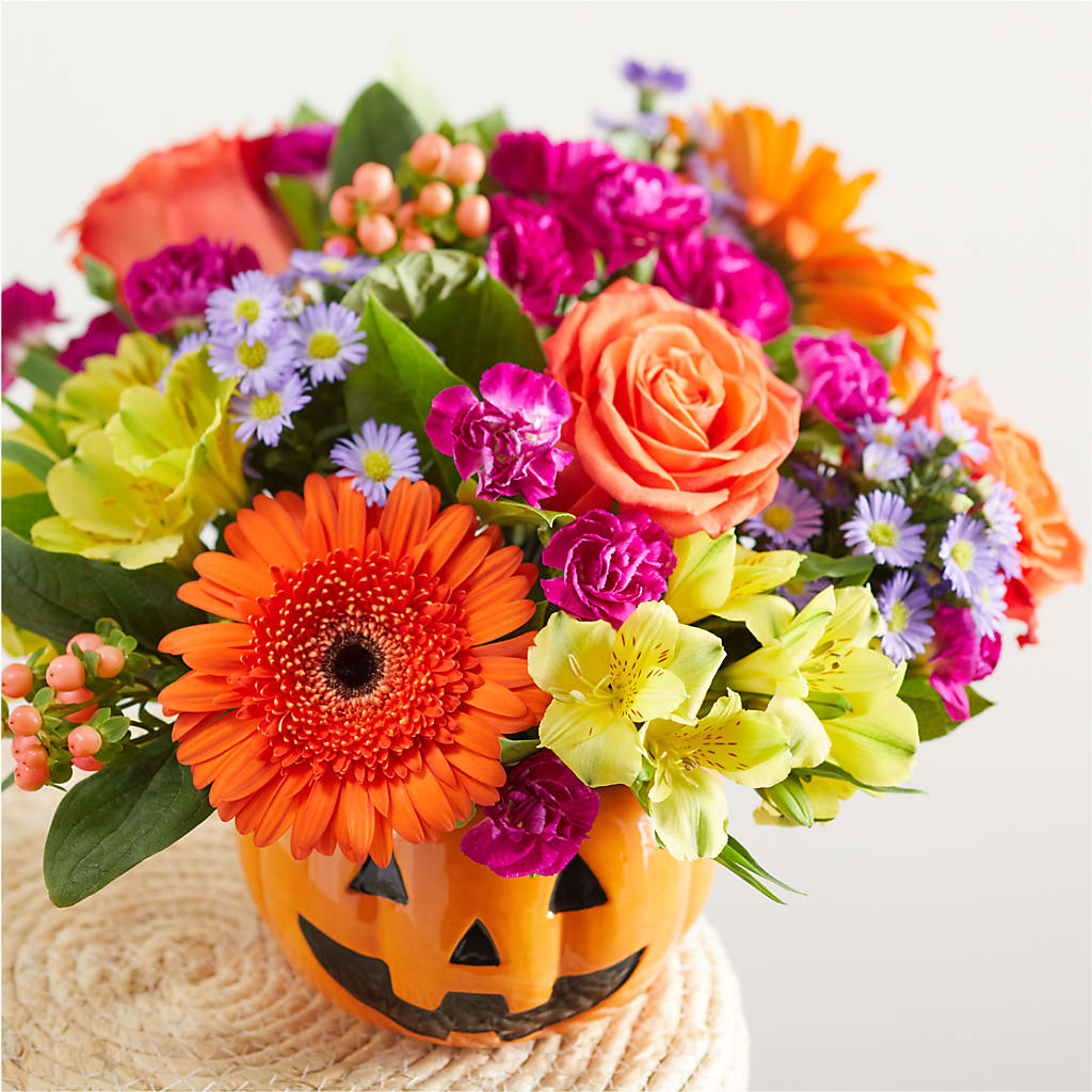 Tricks & Treats Pumpkin –  Thompson Country Florist, Wintersville OH