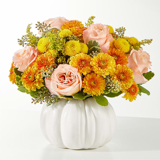 Peachy Pumpkin –  Thompson Country Florist, Wintersville OH