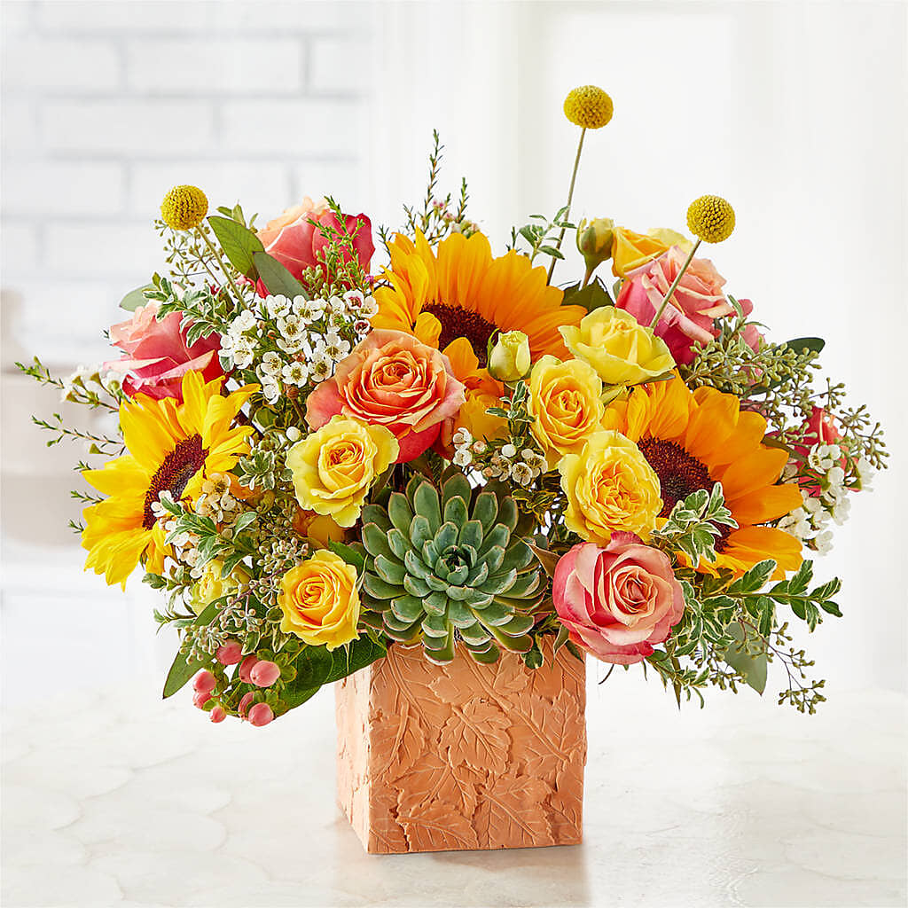 Sunflower Season Bouquet –  Thompson Country Florist, Wintersville OH