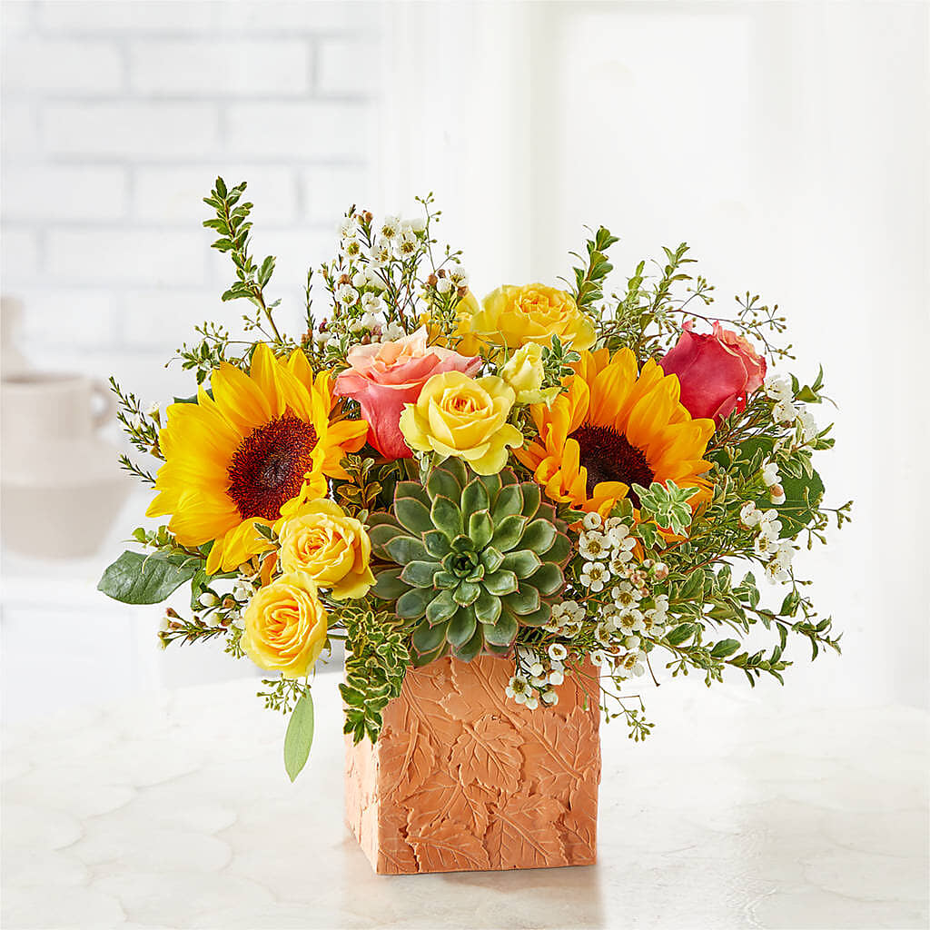 Sunflower Season Bouquet –  Thompson Country Florist, Wintersville OH