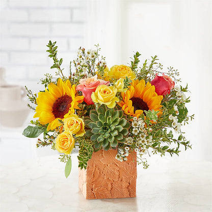 Sunflower Season Bouquet –  Thompson Country Florist, Wintersville OH