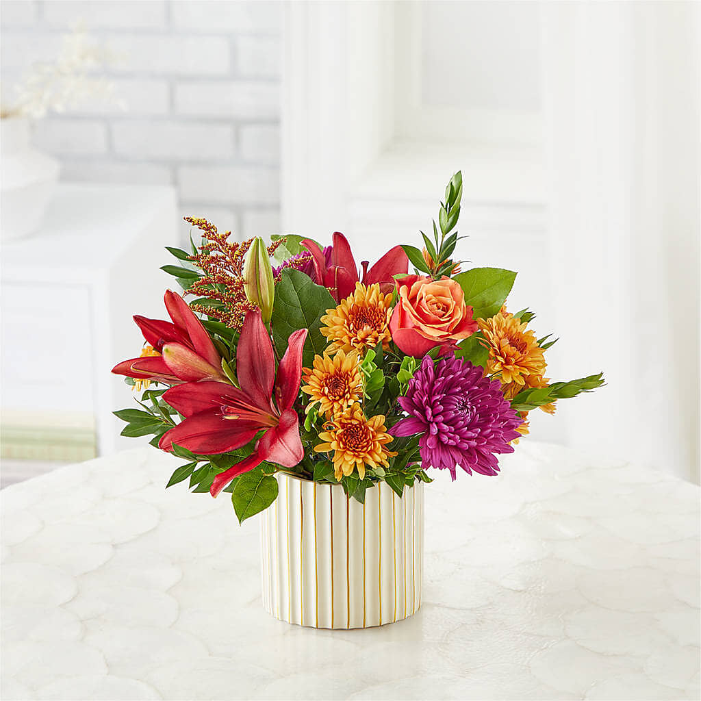 Burgundy Landscape Bouquet –  Thompson Country Florist, Wintersville OH