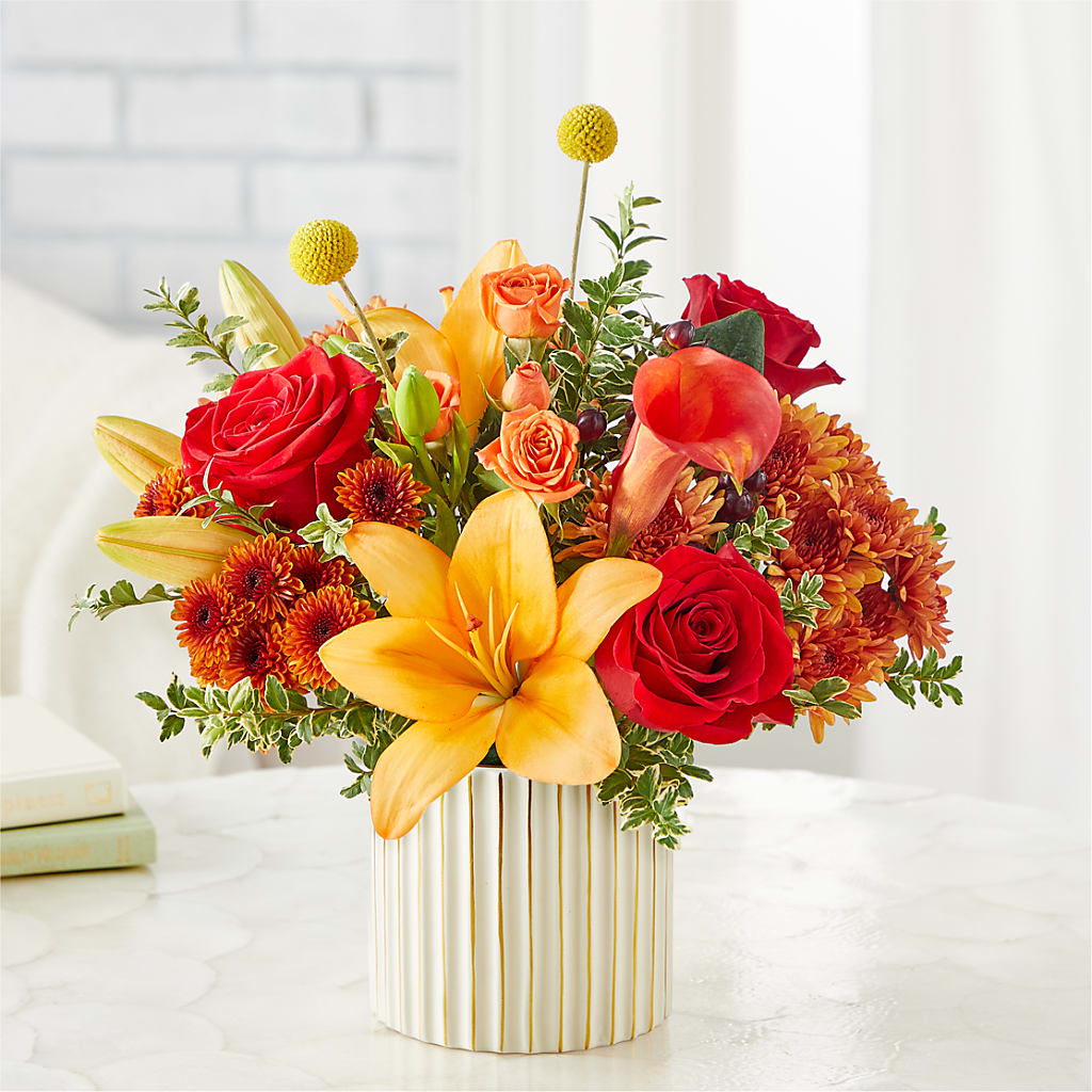 Scarlet Skies Bouquet –  Thompson Country Florist, Wintersville OH