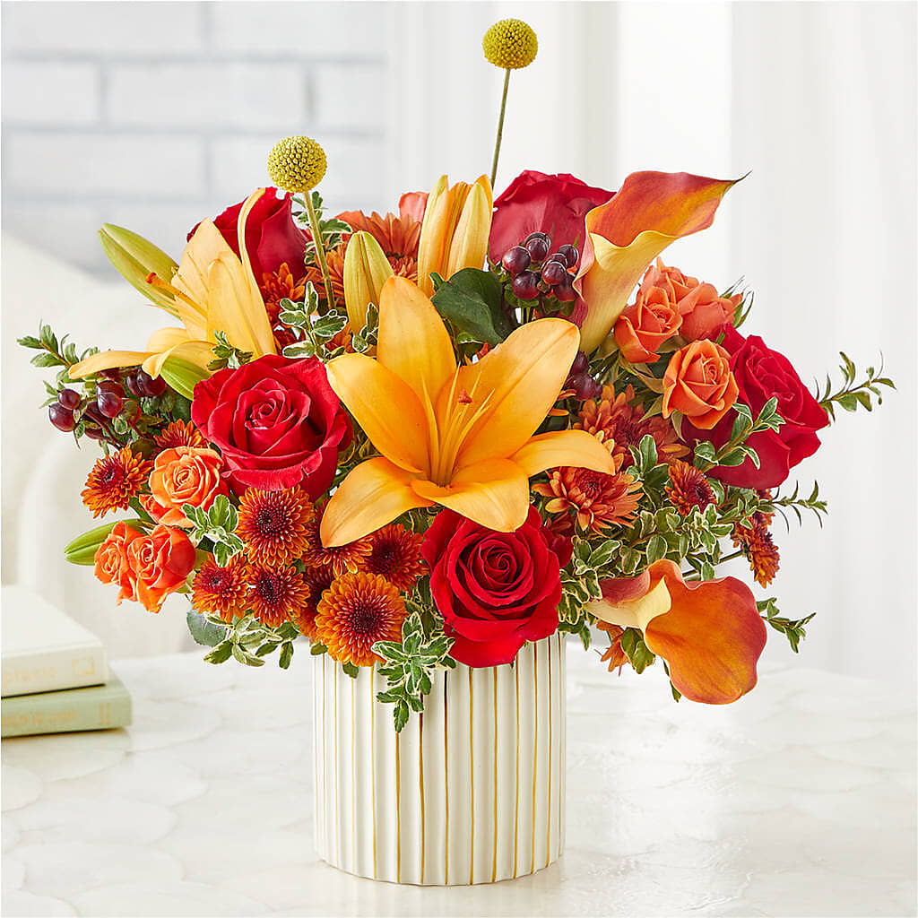 Scarlet Skies Bouquet –  Thompson Country Florist, Wintersville OH