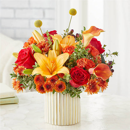 Scarlet Skies Bouquet –  Thompson Country Florist, Wintersville OH
