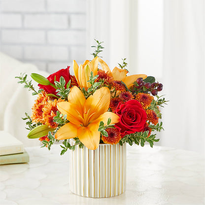 Scarlet Skies Bouquet –  Thompson Country Florist, Wintersville OH