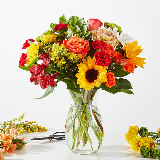 Fall Delight – A Florist Original –  Thompson Country Florist, Wintersville OH
