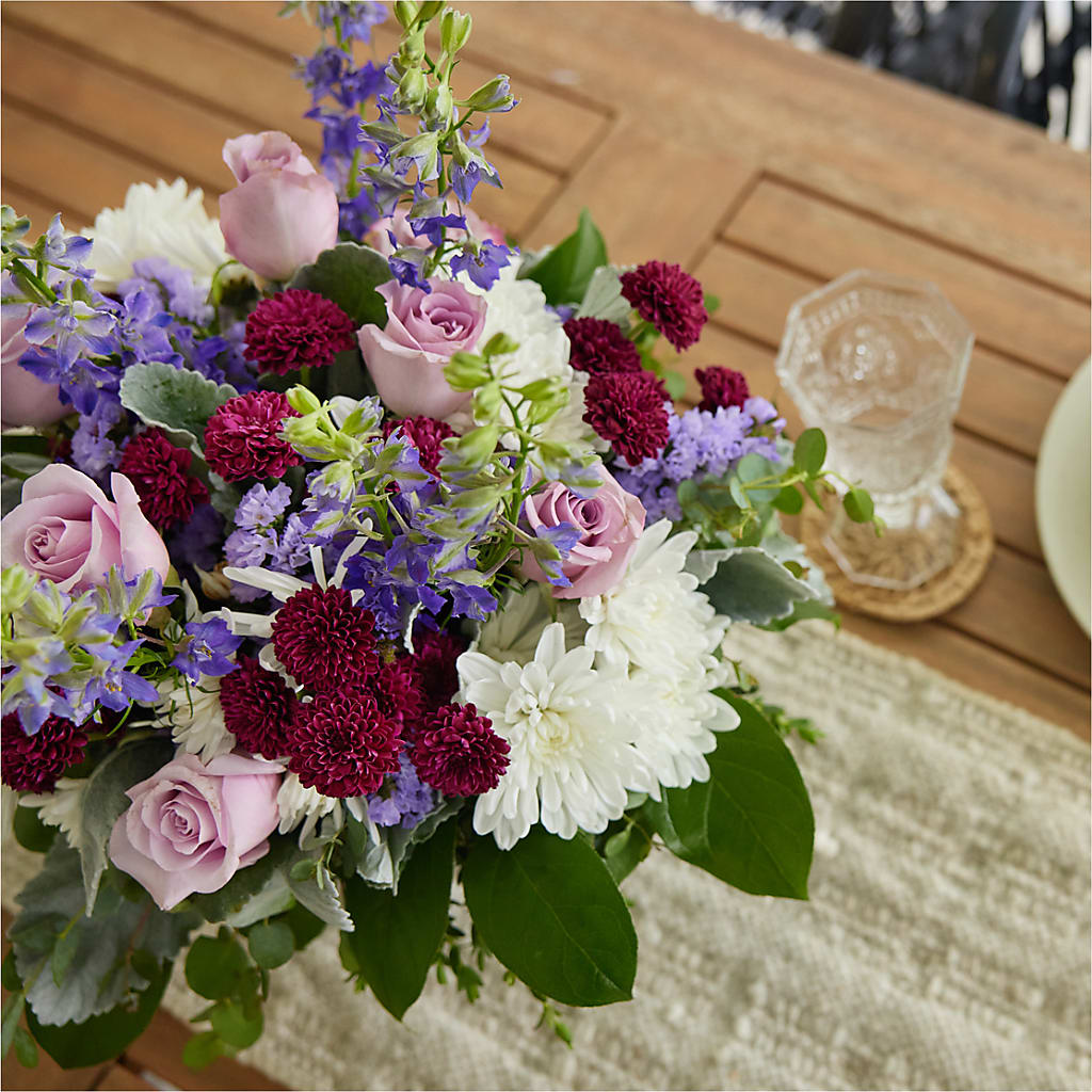 Violet Frost Bouquet –  Thompson Country Florist, Wintersville OH