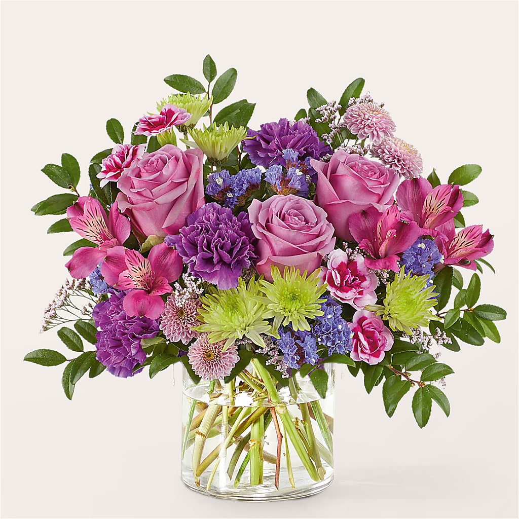 Glass Half Full Bouquet –  Thompson Country Florist, Wintersville OH