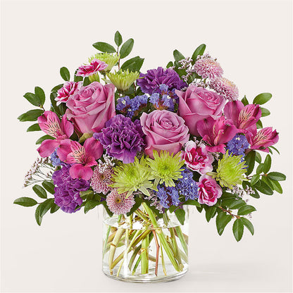 Glass Half Full Bouquet –  Thompson Country Florist, Wintersville OH