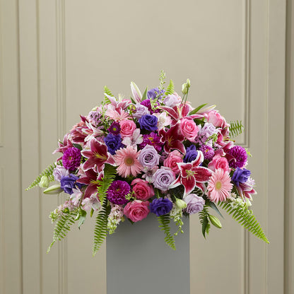 Fare Thee Well Pedestal –  Thompson Country Florist, Wintersville OH