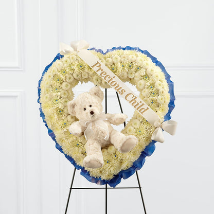 Precious Child Standing Heart –  Thompson Country Florist, Wintersville OH
