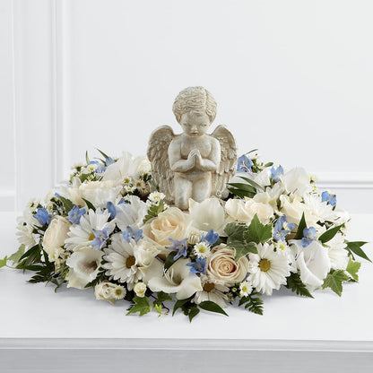 Little Angel Ring of Flowers –  Thompson Country Florist, Wintersville OH