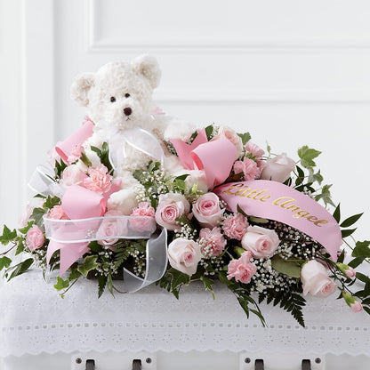 Touch of Sympathy Casket Spray –  Thompson Country Florist, Wintersville OH