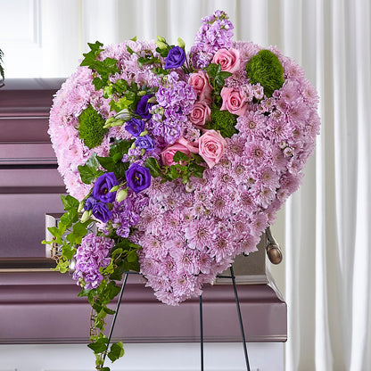 Treasured Love Standing Heart –  Thompson Country Florist, Wintersville OH