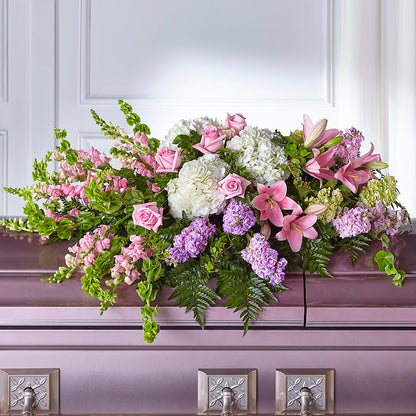 Life's Gratitude Casket Spray –  Thompson Country Florist, Wintersville OH