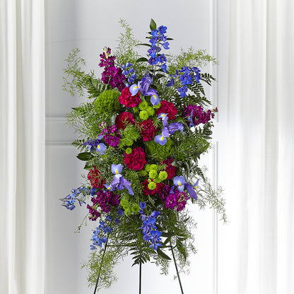 Heavenly Skies Standing Spray –  Thompson Country Florist, Wintersville OH