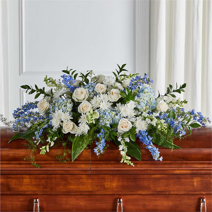 Timeless Essence Casket Spray –  Thompson Country Florist, Wintersville OH