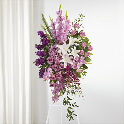 Never Alone Standing Spray –  Thompson Country Florist, Wintersville OH