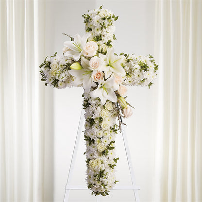 Spiritual Guidance Standing Spray –  Thompson Country Florist, Wintersville OH