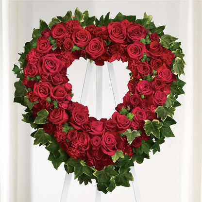 Wholehearted Standing Spray –  Thompson Country Florist, Wintersville OH