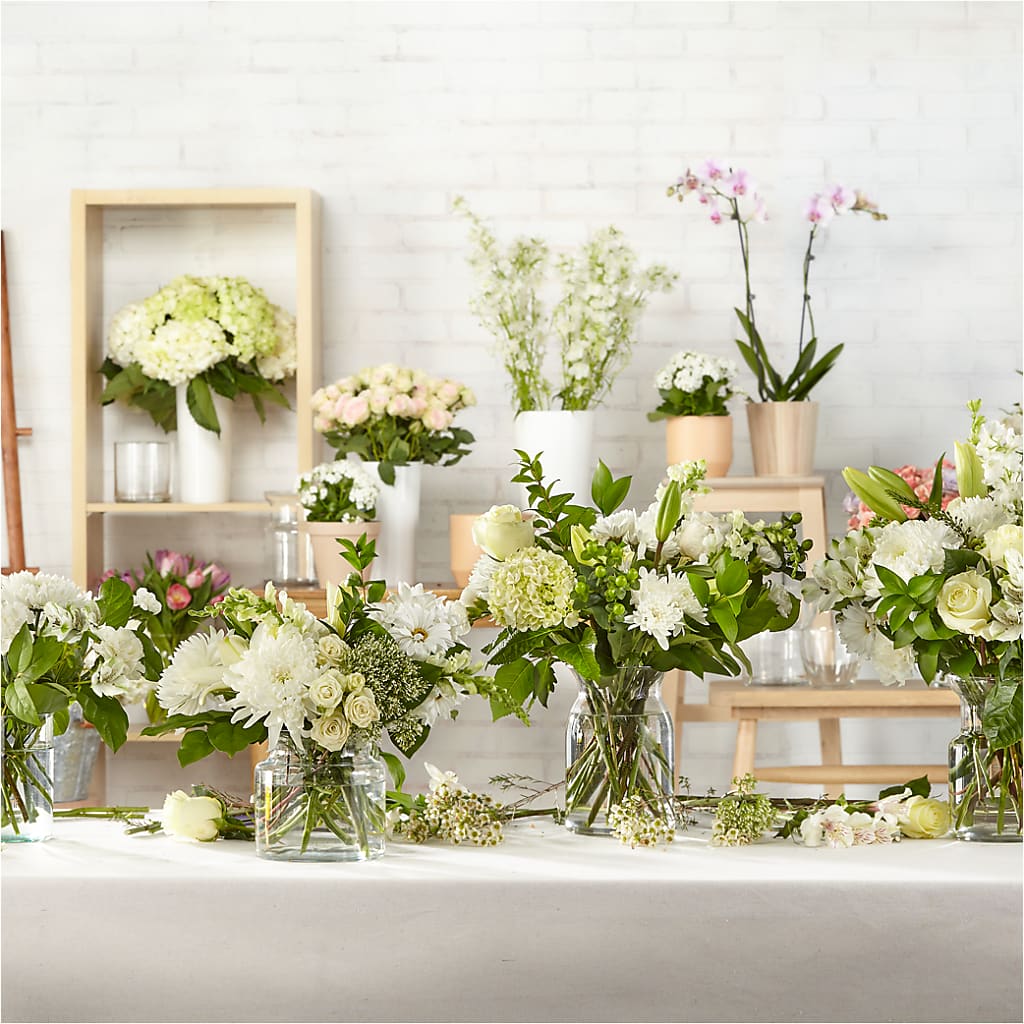 Classic Ivory – A Florist Original –  Thompson Country Florist, Wintersville OH