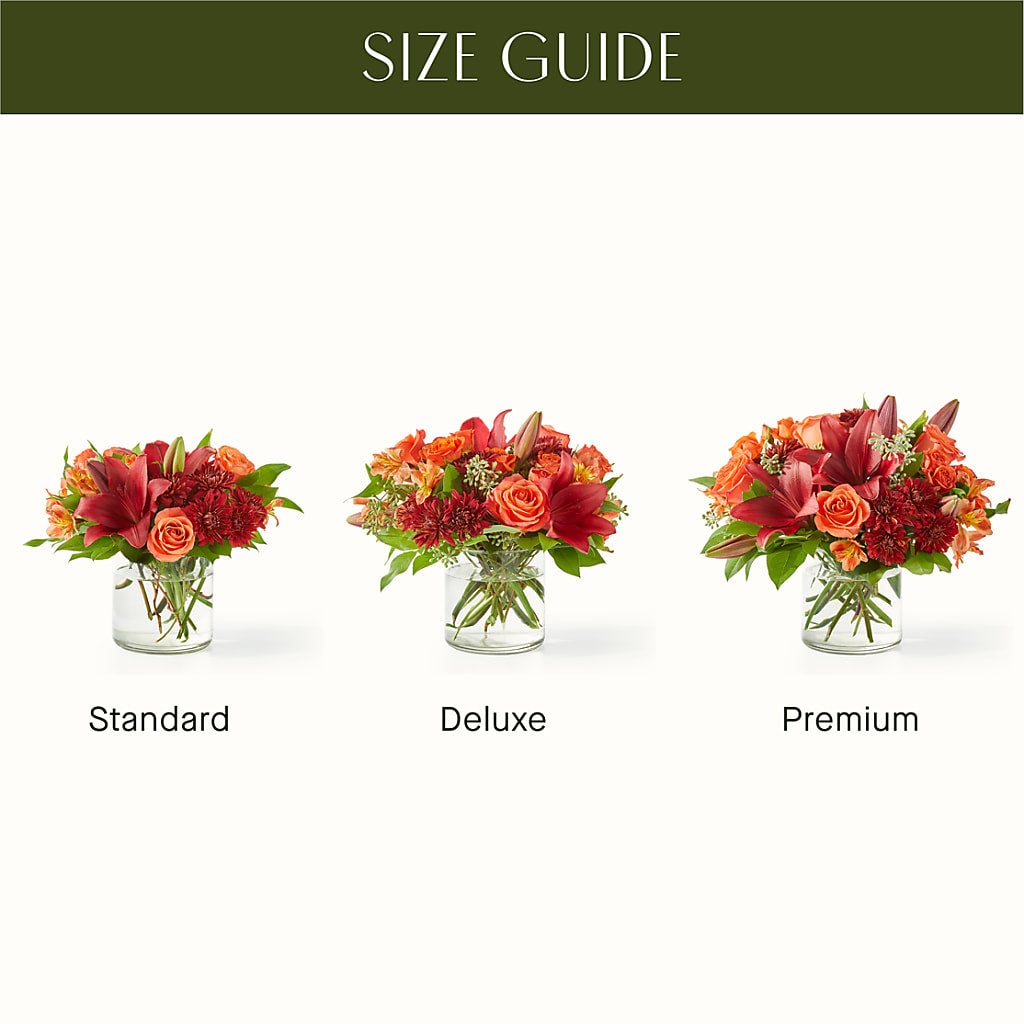 Crimson Leaves Bouquet –  Thompson Country Florist, Wintersville OH