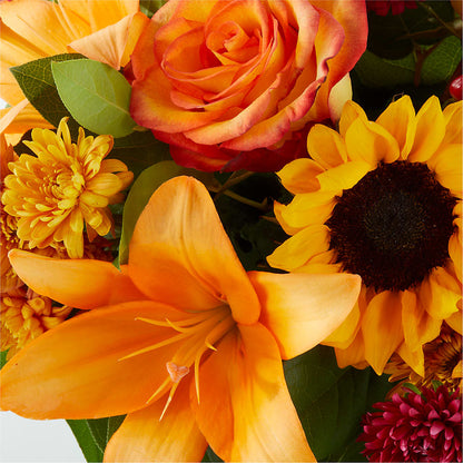 Grateful Centerpiece –  Thompson Country Florist, Wintersville OH