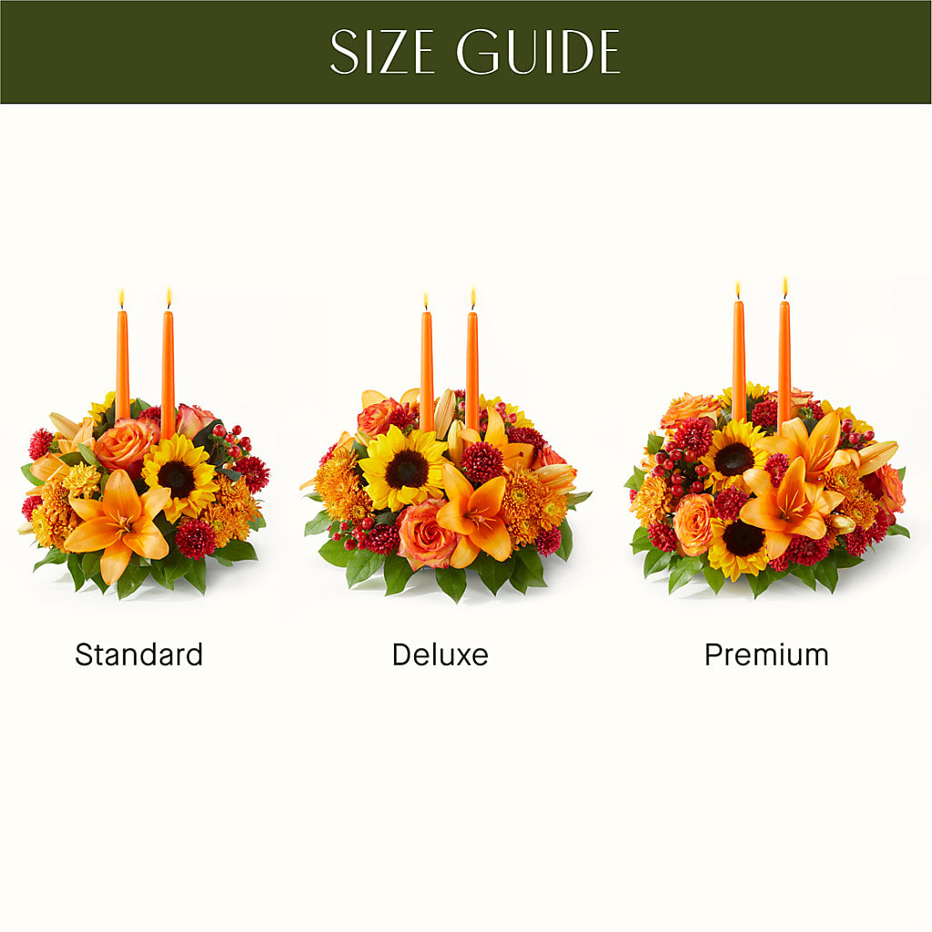 Grateful Centerpiece –  Thompson Country Florist, Wintersville OH