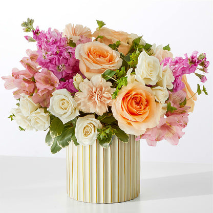 Paradise Bouquet with Ivory Vase –  Thompson Country Florist, Wintersville OH