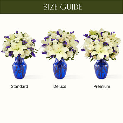 Sapphire Rush Bouquet –  Thompson Country Florist, Wintersville OH